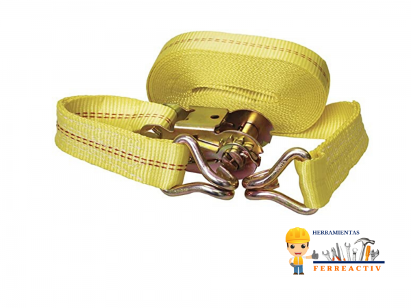 Sujetador 2"matraca gancho alambre 5t