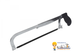 Arco de segueta ajustable profesional de 10″ a 12″