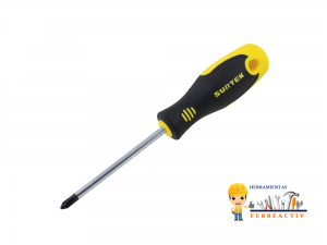 Destornillador bimaterial barra redonda punta Phillips® #0 1/8 x 6″