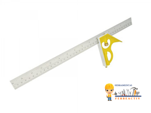 Escuadra de combinación mango zamac 12″