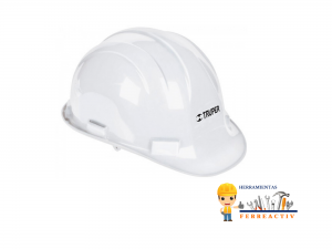 CASCO DE SEGURIDAD ALA ANCHA, BLANCO,