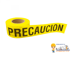 Cinta barricada “Precaución” 304 mt