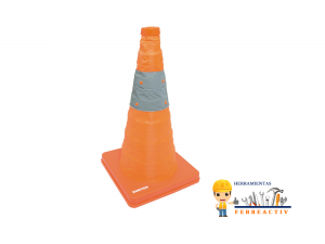 Cono de precaución plegable 45cm