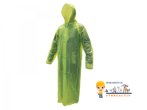 Gabardina impermeable alta visibilidad