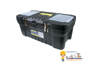 Caja portaherramientas plástica con broches metálicos 0-1/16″