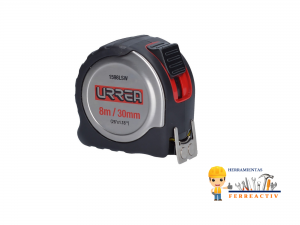 Flexómetro de acero inoxidable8m x 30 mm