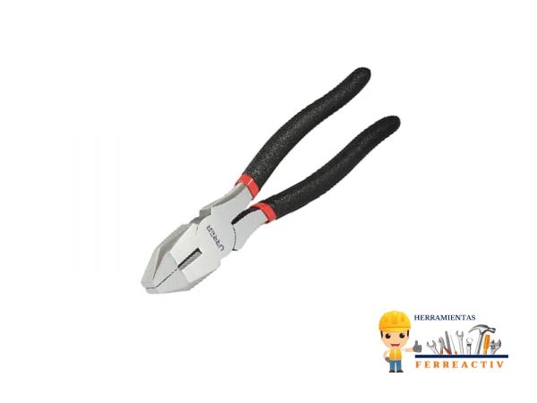 Pinza para electricista corte lateral 9" uso industrial