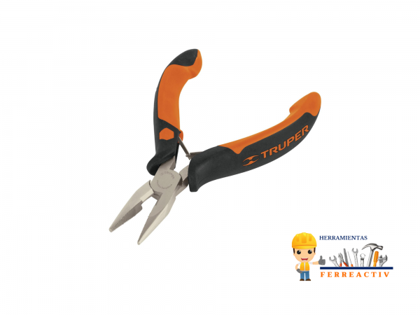 PINZA DE PUNTA Y CORTE 5", MANGO COMFORT GRIP