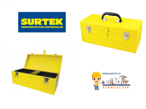 Caja portaherramientas metálica