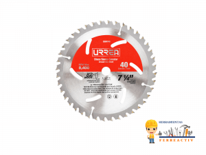 Disco par a sierra circular 7 1/4″ 40 dientes maderas