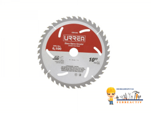 Disco para sierra circular  10″ 60 dientes maderas