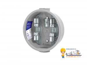 BASE PARA WATTHORIMETRO, 4 TERMINALES, VOLTECK