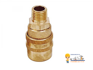 Cople de conexión rápida 1/4″ NPT macho