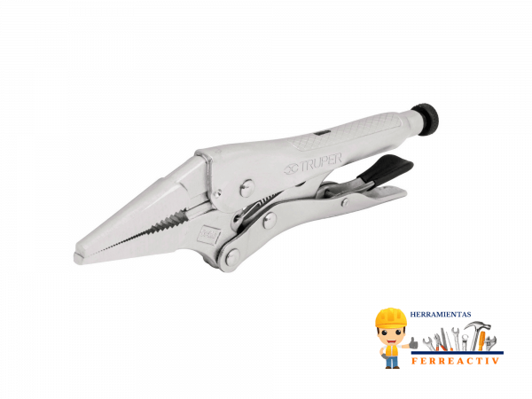 PINZA DE PRESIÓN 4", PUNTA LARGA