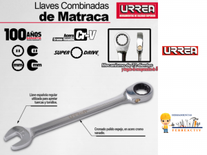 Llave combinada de matraca 7/16″