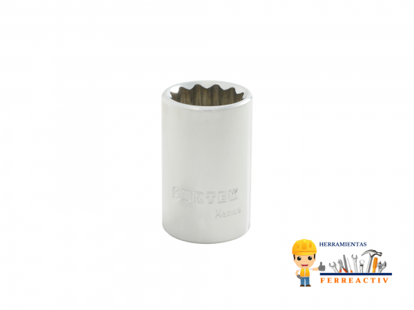Dado 1/2" 12 puntas 22 mm