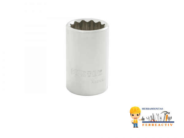Dado 1/2" 12 puntas 15 mm
