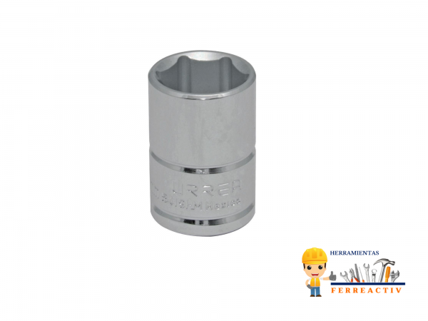 Dado 1/2" 6 puntas 17 mm
